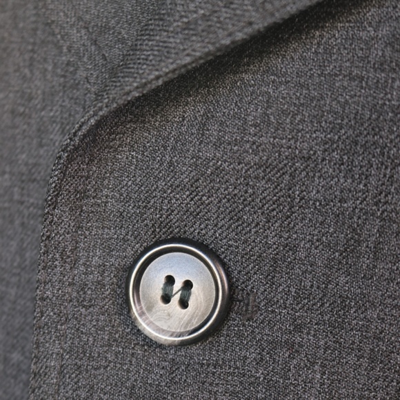 Vintage London Fog Maincoats Charcoal Grey Men's Coat With Removable Liner - Picture 4 of 16